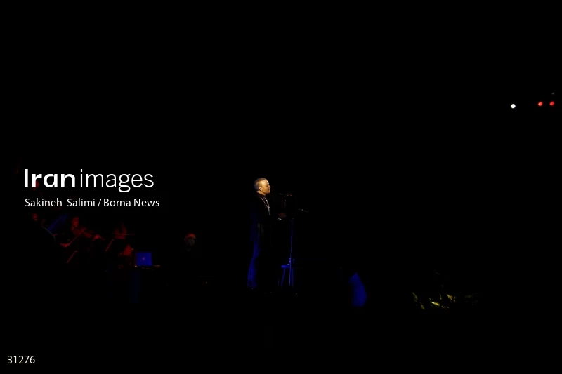 Alireza Ghorbani's concert in Saad Abad cultural and historical complex
