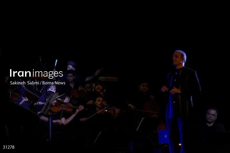 Alireza Ghorbani's concert in Saad Abad cultural and historical complex