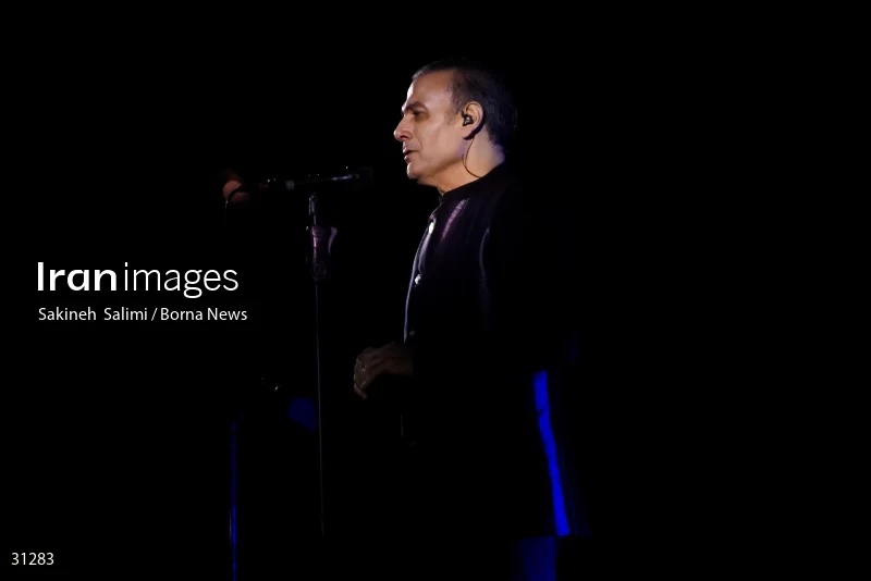 Alireza Ghorbani's concert in Saad Abad cultural and historical complex