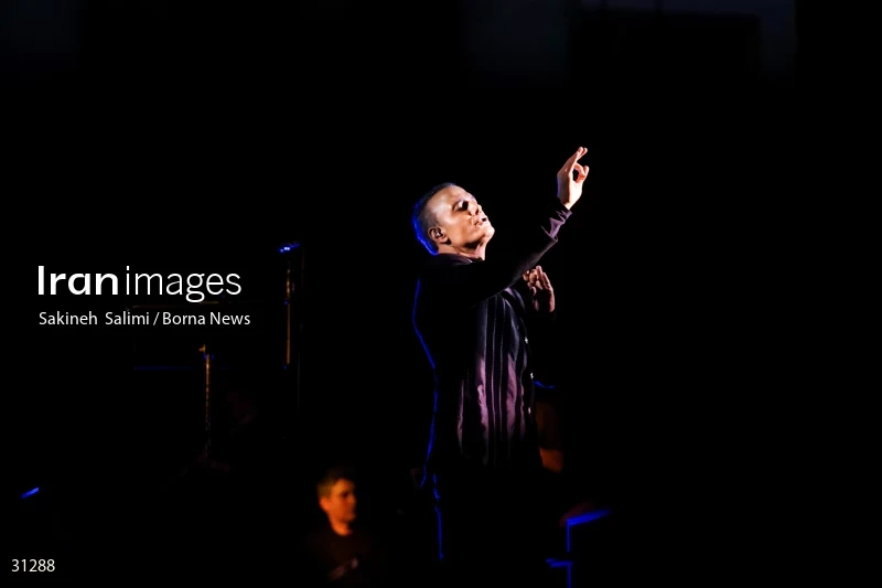 Alireza Ghorbani's concert in Saad Abad cultural and historical complex