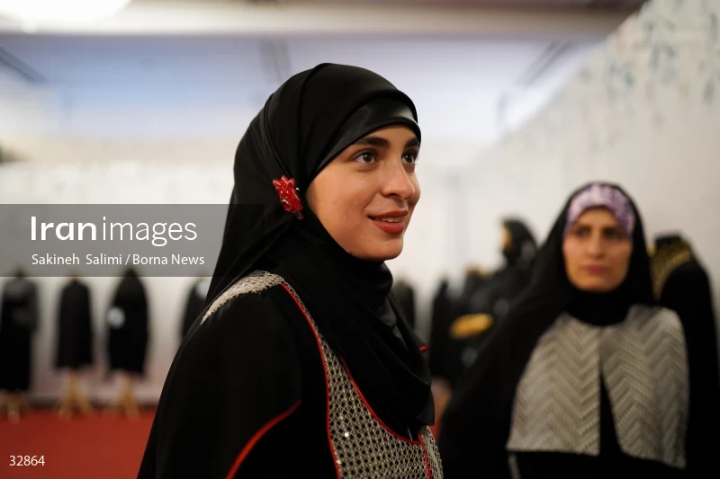 Muharram mourning clothing exhibition in Tehran