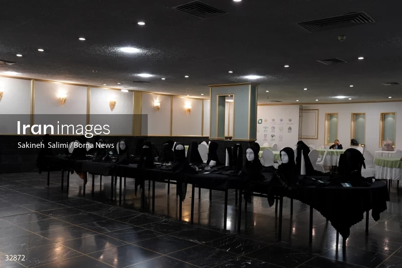 Muharram mourning clothing exhibition in Tehran