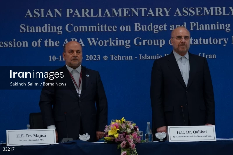 The annual meeting of the Asian Parliamentary Assembly's (APA) Budget and Planning Committee