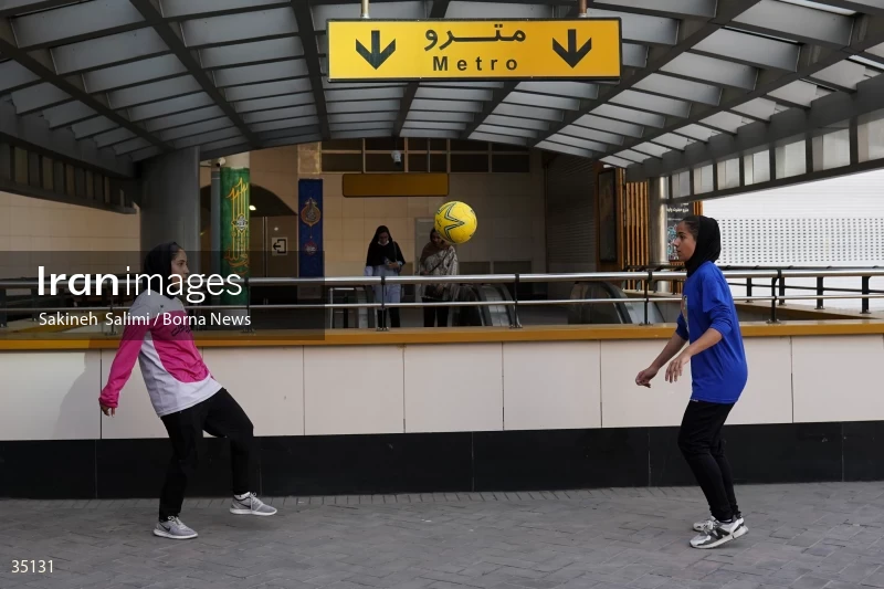 Metro Sports event in Tehran