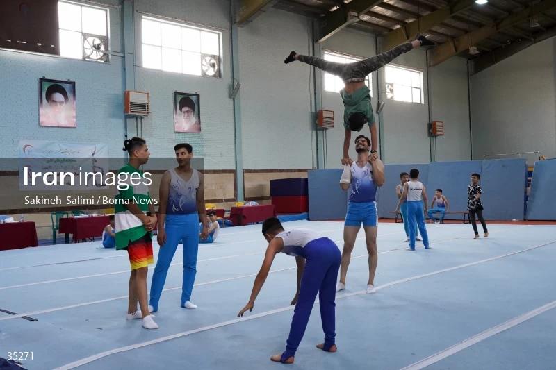 Gymnastics acrobat competitions (Acrogym)