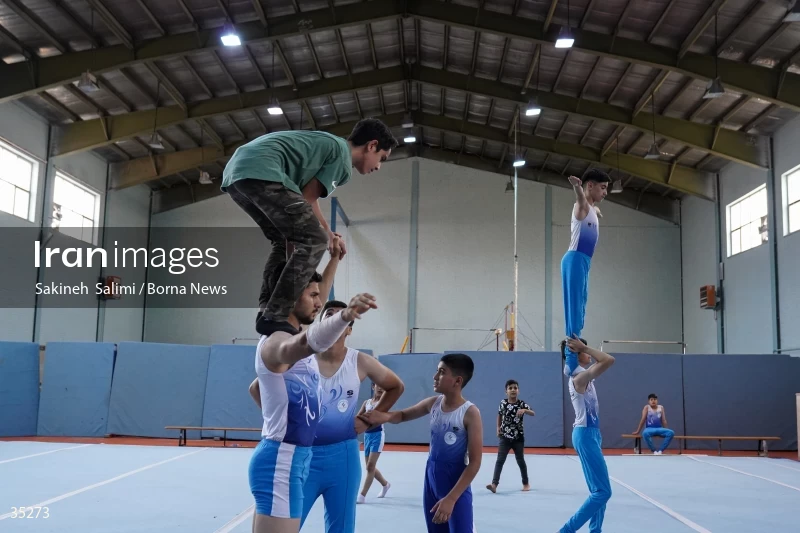 Gymnastics acrobat competitions (Acrogym)