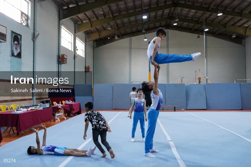 Gymnastics acrobat competitions (Acrogym)