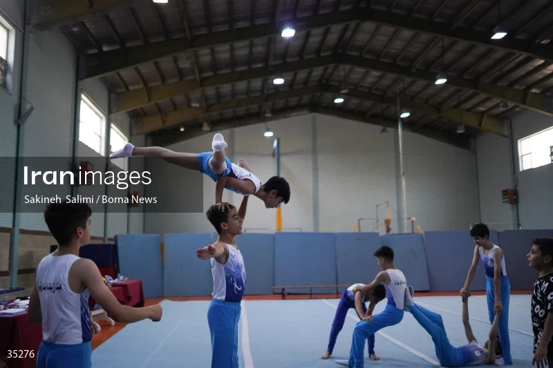 Gymnastics acrobat competitions (Acrogym)