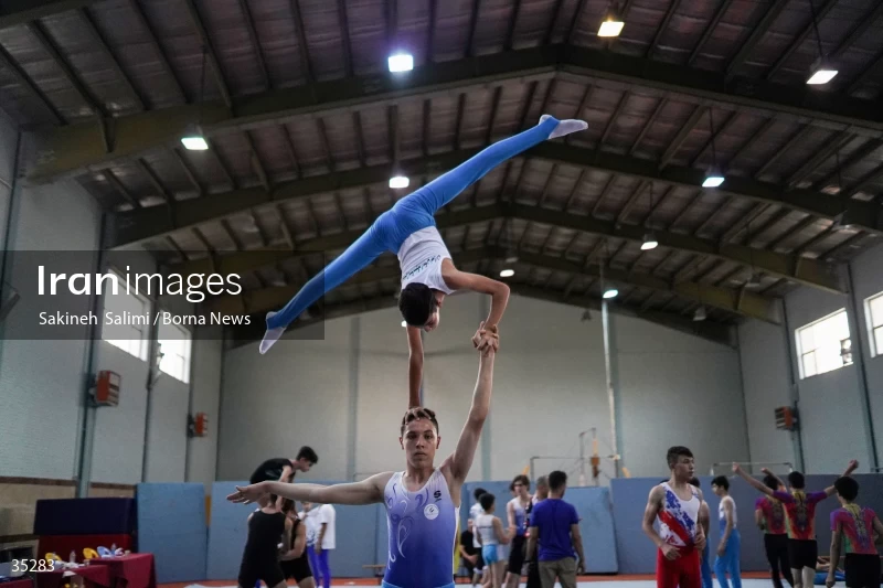 Gymnastics acrobat competitions (Acrogym)