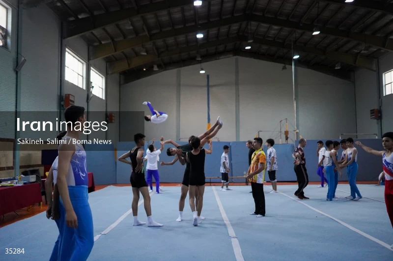 Gymnastics acrobat competitions (Acrogym)