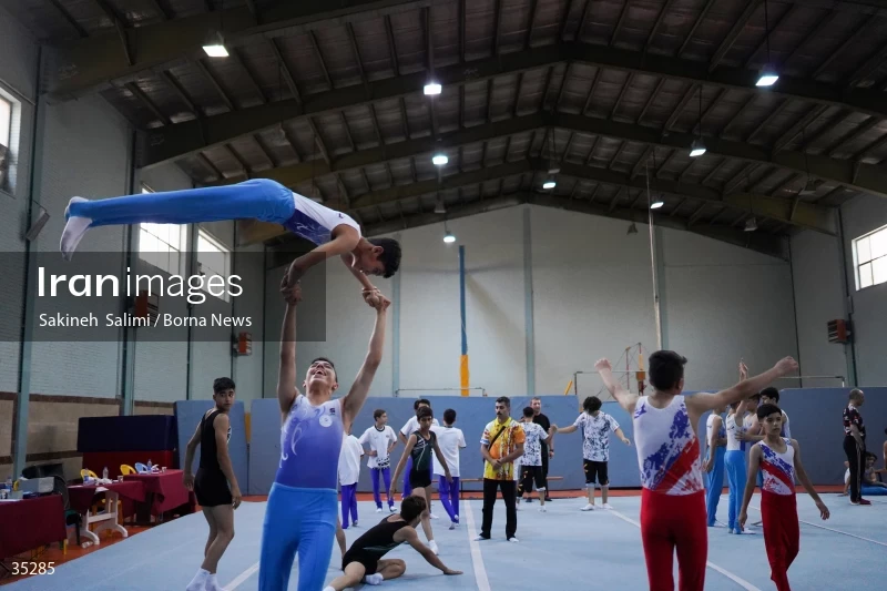 Gymnastics acrobat competitions (Acrogym)