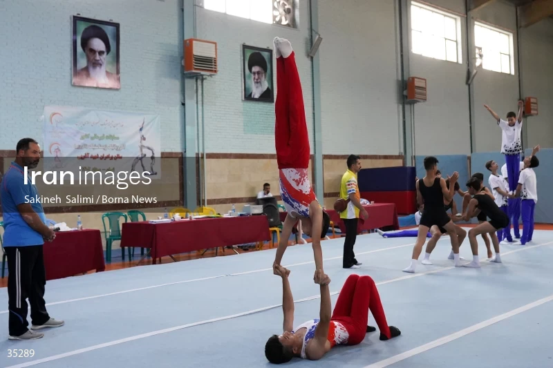 Gymnastics acrobat competitions (Acrogym)