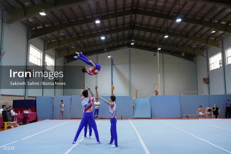 Gymnastics acrobat competitions (Acrogym)