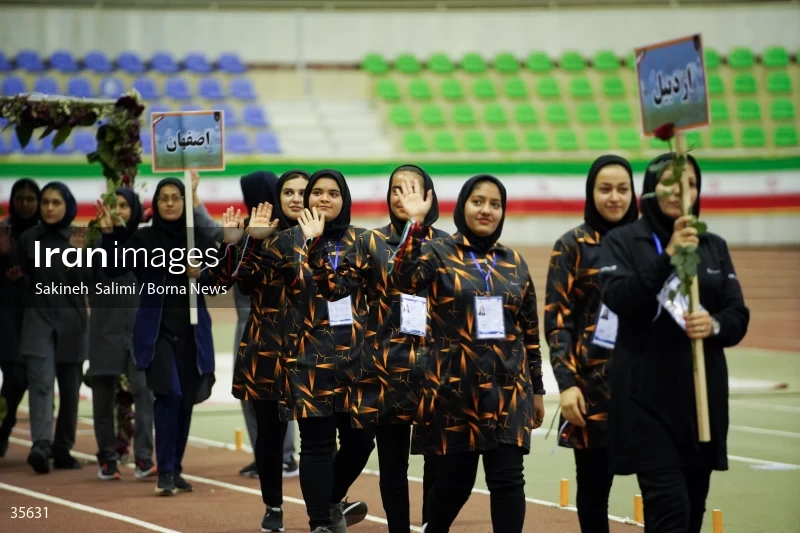 The opening ceremony of sports competitions for students with hearing impairments