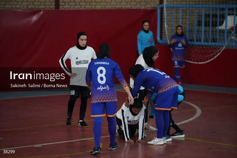 Women's Futsal Super League - Saipa VS Mehrezam