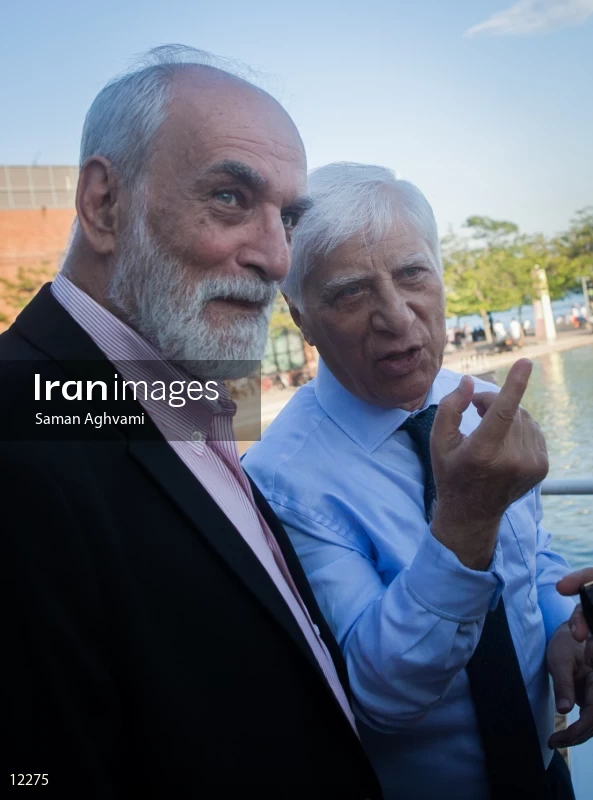 Aydin Aghdashloo and Bahram Beyzai