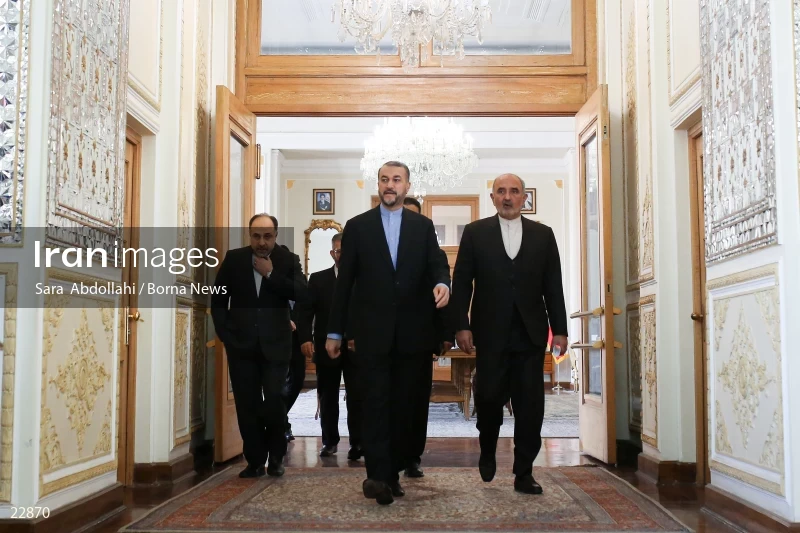 Meeting of the Acting Foreign Minister of Uzbekistan with Iranian Foreign Minister