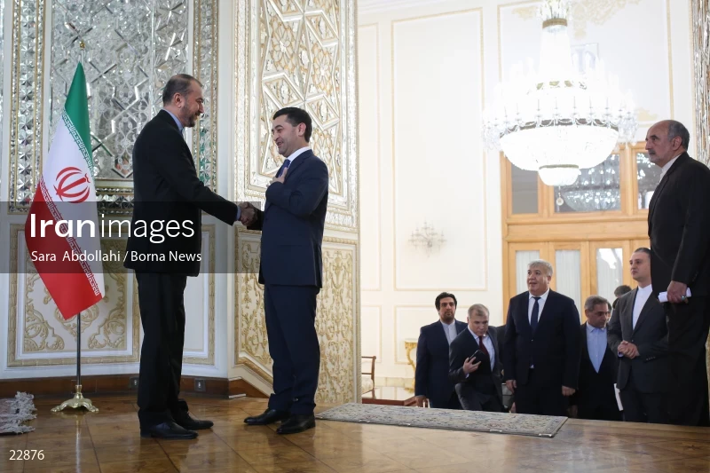 Meeting of the Acting Foreign Minister of Uzbekistan with Iranian Foreign Minister