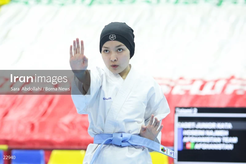 Karate competitions of the First International Nowruz Games For Women