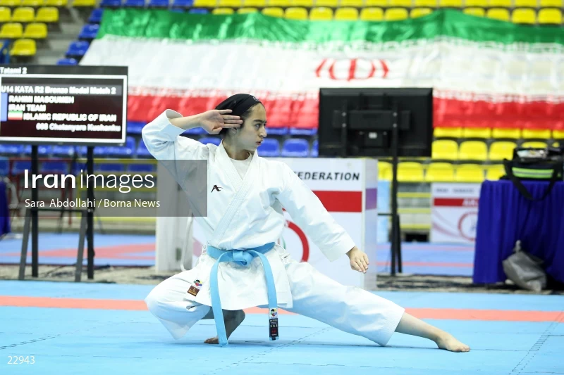 Karate competitions of the First International Nowruz Games For Women