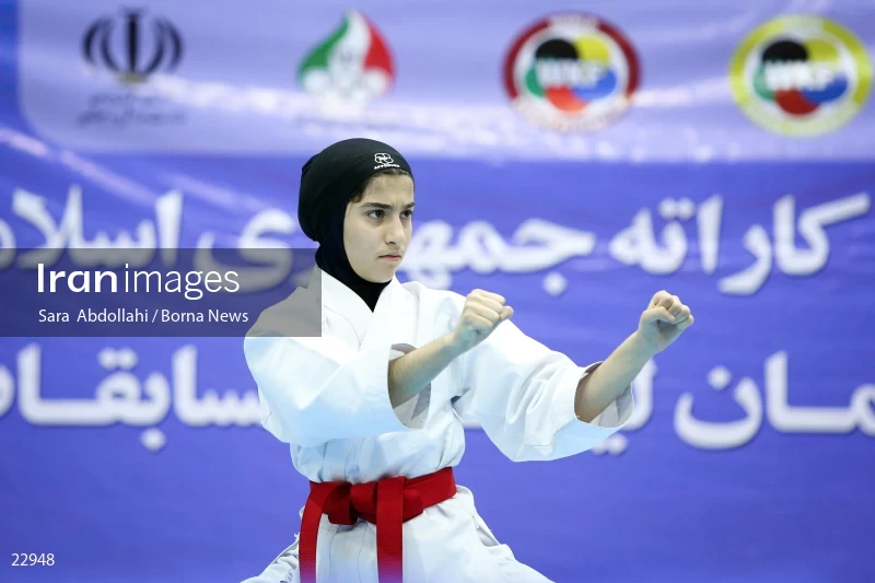 Karate competitions of the First International Nowruz Games For Women