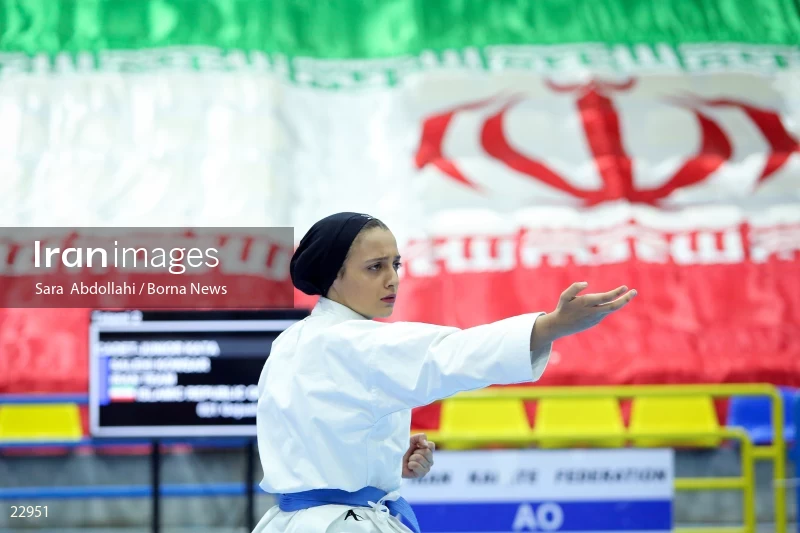 Karate competitions of the First International Nowruz Games For Women