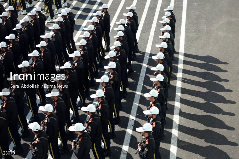 The traffic and safety services exercise of the Nowruz
