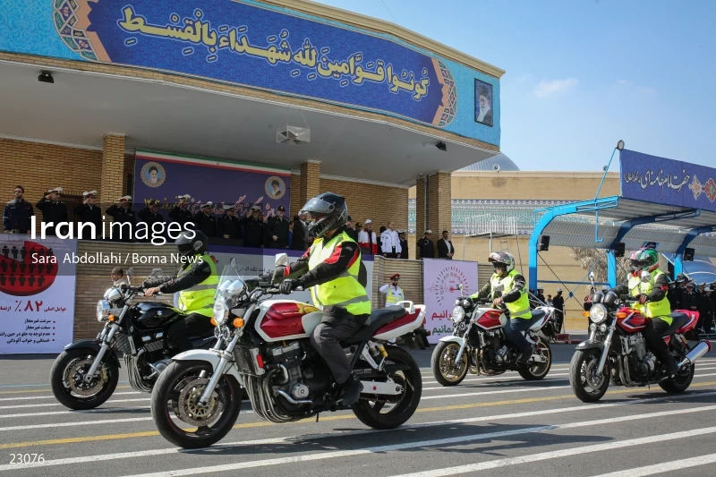 The traffic and safety services exercise of the Nowruz