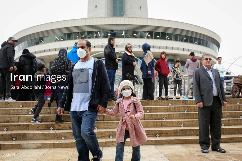 Entertainment programs of Nowruz in Milad tower in