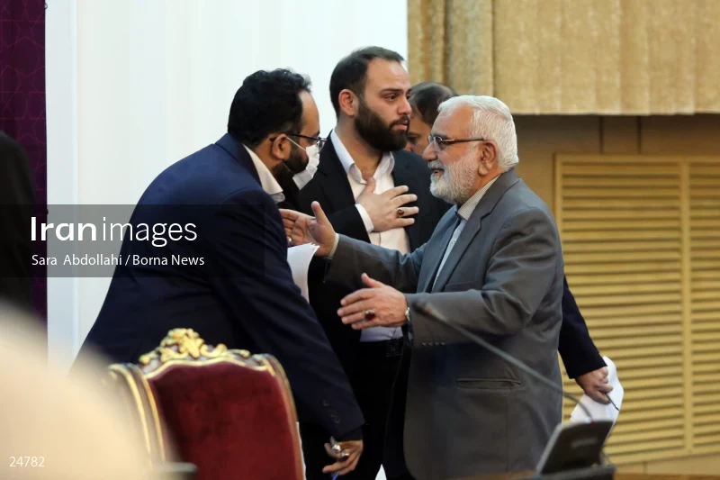 The meeting of the president with a group of benefactors and officials of charitable institutions