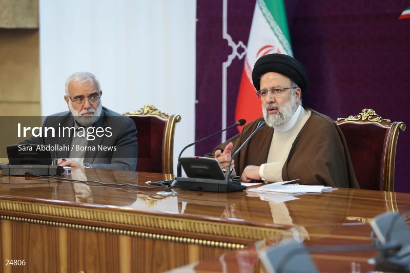 The meeting of the president with a group of benefactors and officials of charitable institutions
