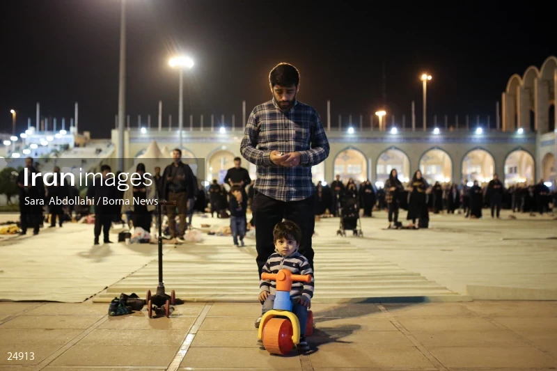 Qadr Night in Tehran Mosalla - 19th day of Ramadan