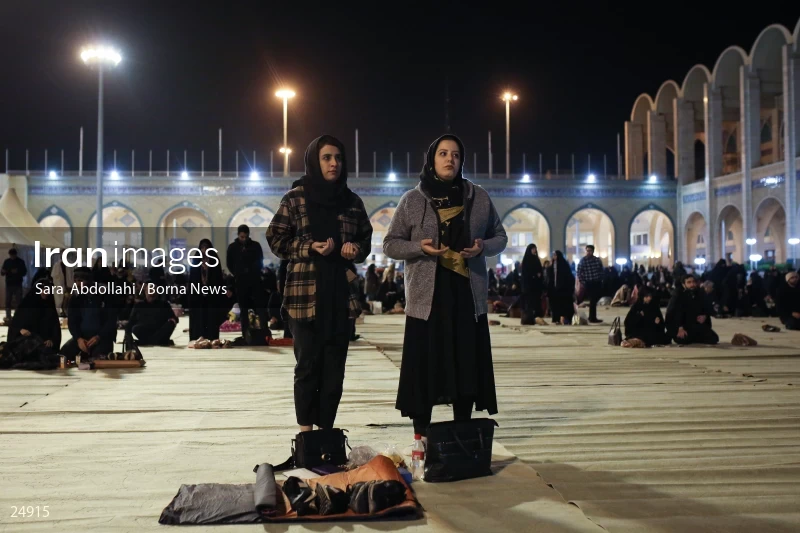 Qadr Night in Tehran Mosalla - 19th day of Ramadan