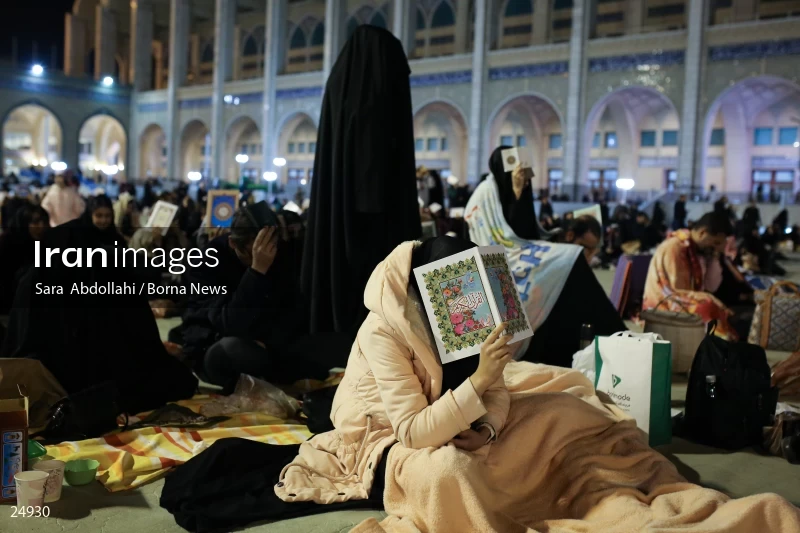Qadr Night in Tehran Mosalla - 19th day of Ramadan