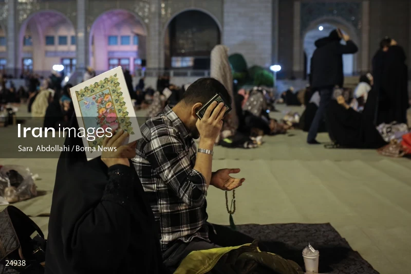 Qadr Night in Tehran Mosalla - 19th day of Ramadan