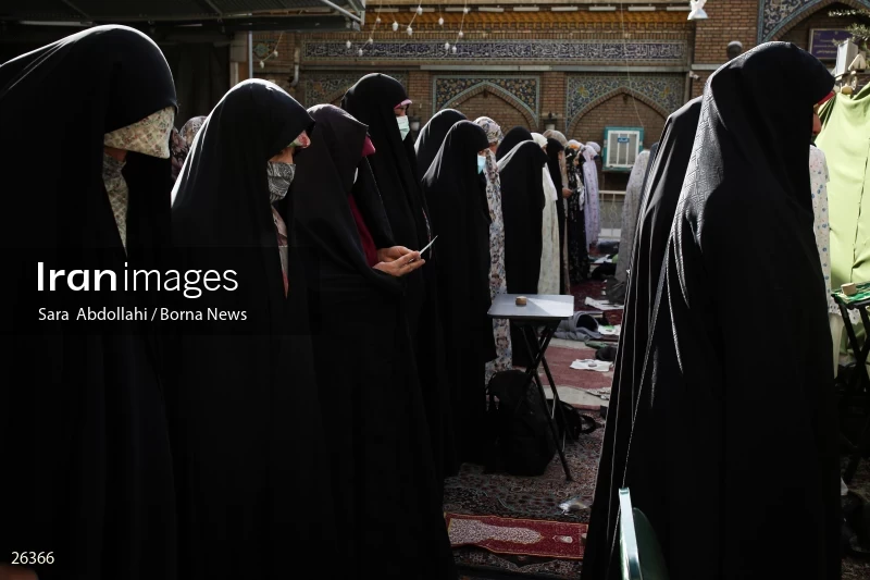 Iranians perform Eid al-Fitr prayers in Tehran