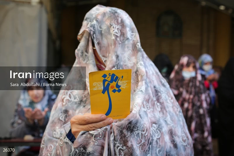 Iranians perform Eid al-Fitr prayers in Tehran