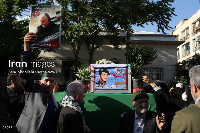 Funeral ceremony of martyr Johnny Bet Oshana