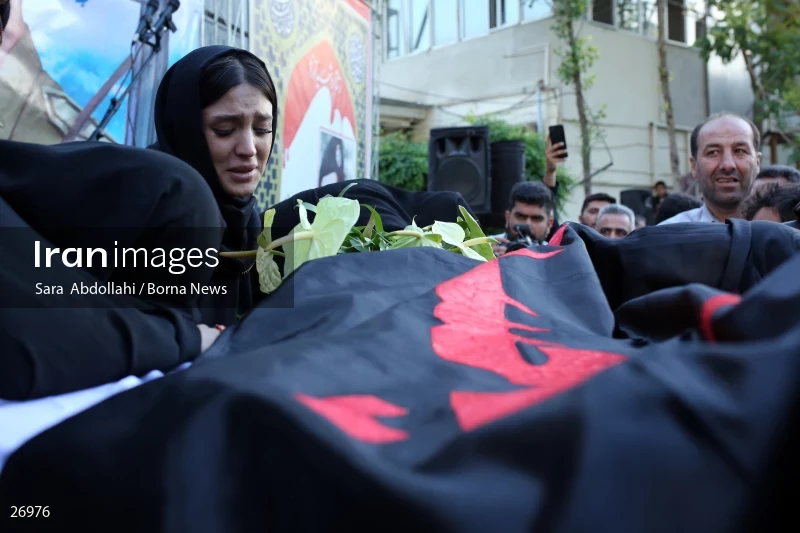 Funeral ceremony of martyr Johnny Bet Oshana