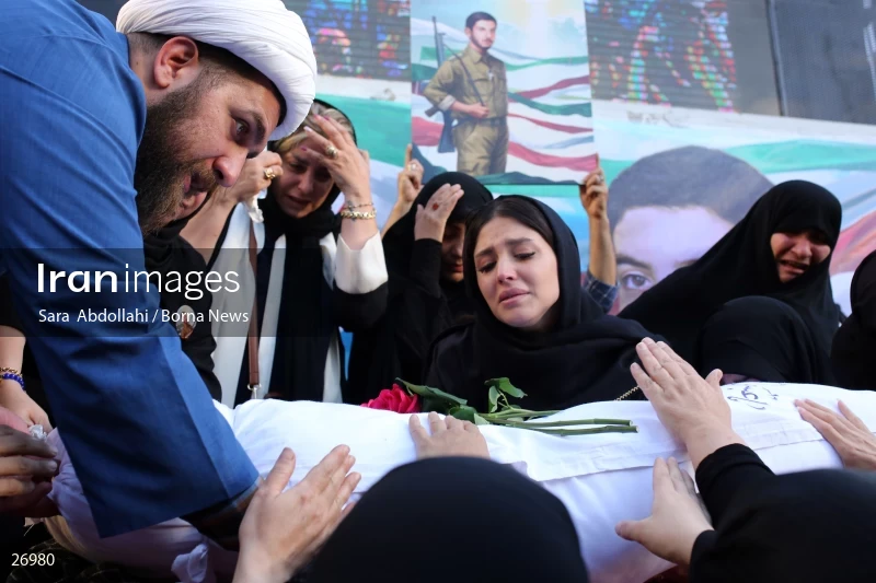 Funeral ceremony of martyr Johnny Bet Oshana