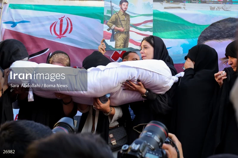 Funeral ceremony of martyr Johnny Bet Oshana