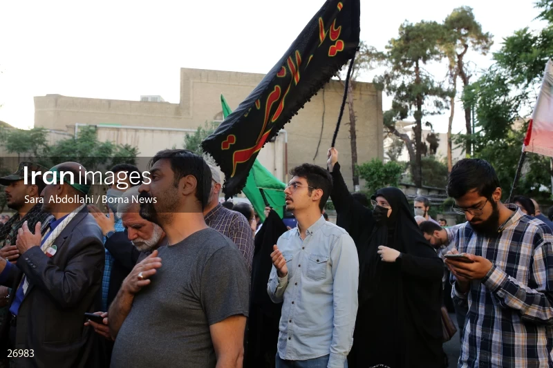 Funeral ceremony of martyr Johnny Bet Oshana