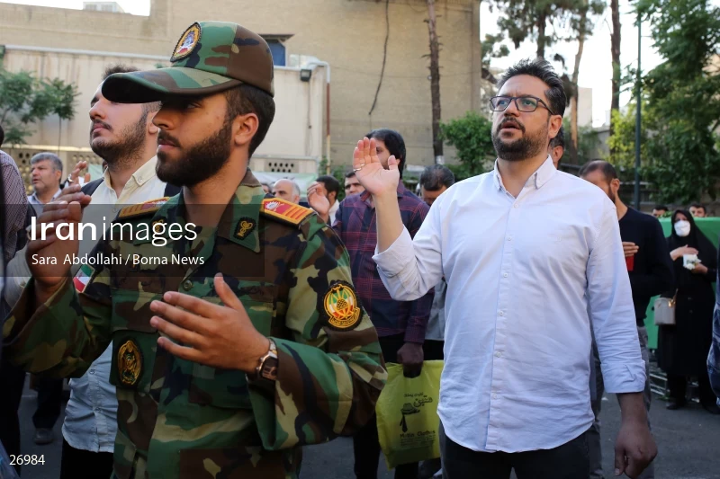 Funeral ceremony of martyr Johnny Bet Oshana