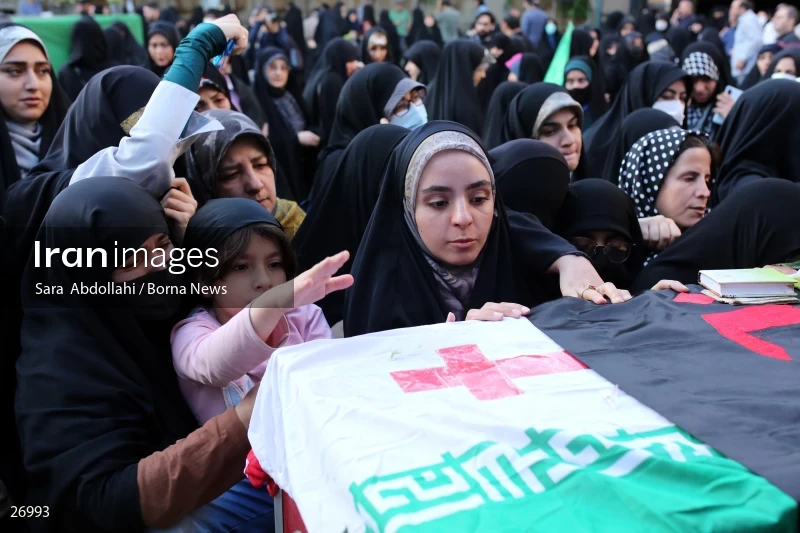 Funeral ceremony of martyr Johnny Bet Oshana