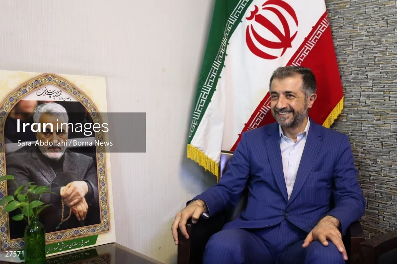 Shahrokh Ramin, the head of Pharmaceutical Complex of Iranian Red Crescent Society