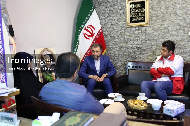 Shahrokh Ramin, the head of Pharmaceutical Complex of Iranian Red Crescent Society