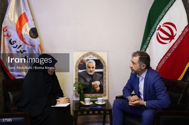 Shahrokh Ramin, the head of Pharmaceutical Complex of Iranian Red Crescent Society
