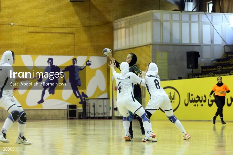 Sang Ahan Bafq is the champion of Iran Women's Premier Handball League