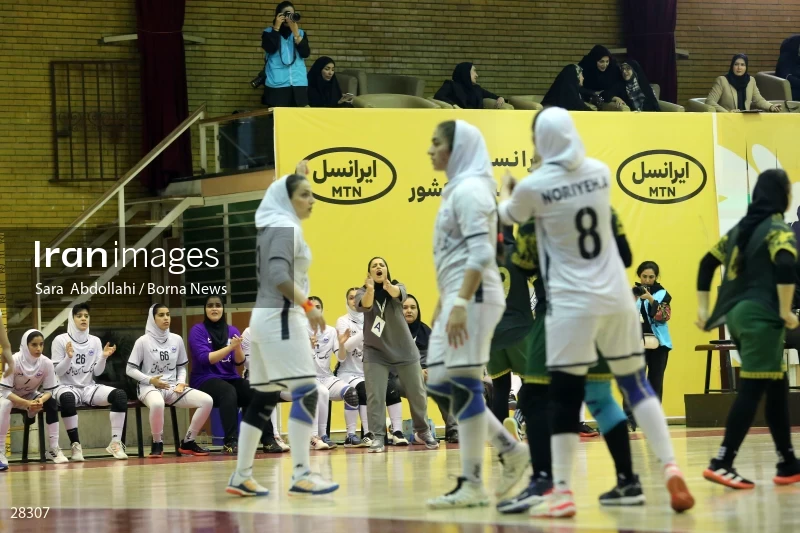 Sang Ahan Bafq is the champion of Iran Women's Premier Handball League