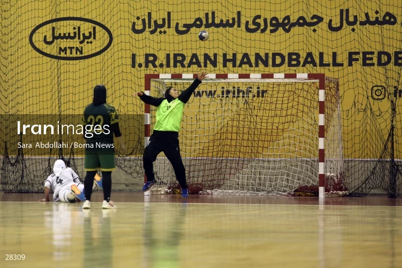 Sang Ahan Bafq is the champion of Iran Women's Premier Handball League